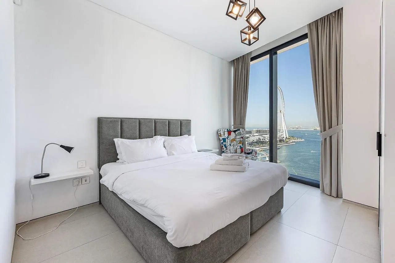 Manzil - 2Br Apartment In The Address Jbr With Private Beach Access & Dubai Eye View Förenade Arabemiraten