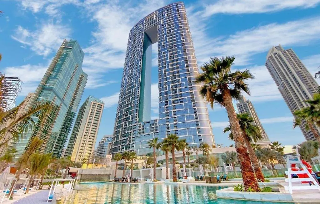 Manzil - 2Br Apartment In The Address Jbr With Private Beach Access & Dubai Eye View Förenade Arabemiraten